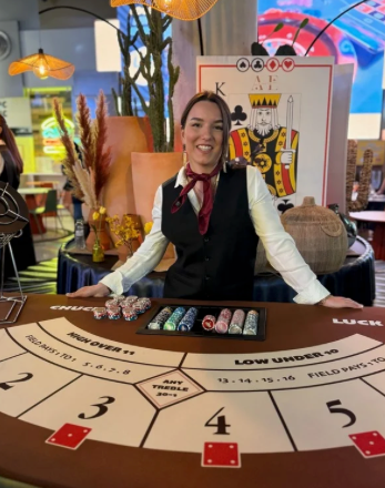 AE CASINO Chuck A luck Animation Paris