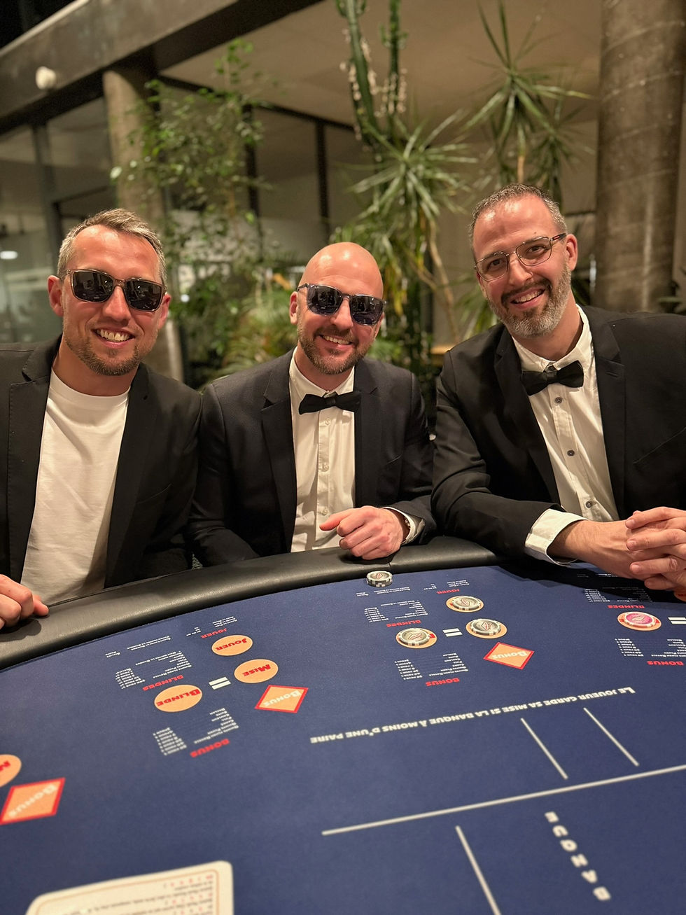 Soirée Casino James Bond Belgique
