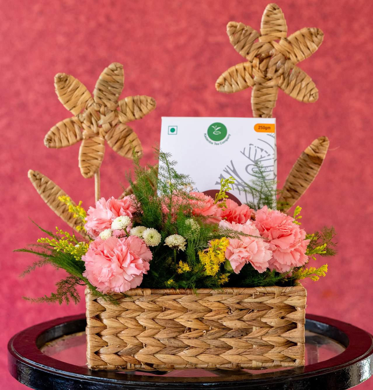 SUNFLOWER BASKET