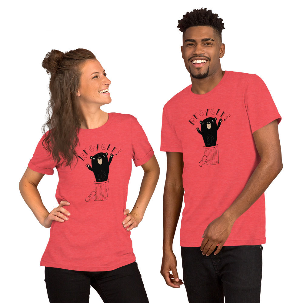 Unisex BearPacker Recycle Bear T