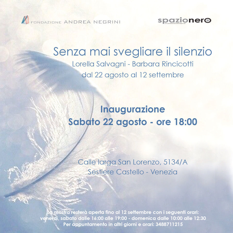 Senza mai svegliare il silenzio