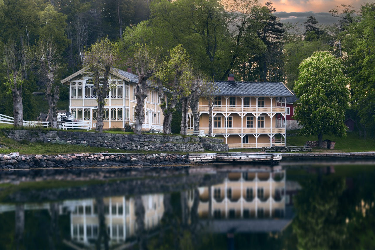 "Furøya" - Print på aluminiumsplate