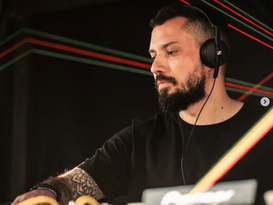 DJ Vorg em apresentação 