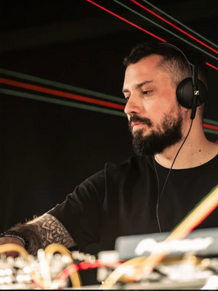DJ Vorg em apresentação 