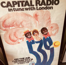 Original artwork post for the launch of Capital Radio