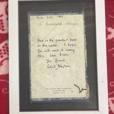 Original handwritten letter by the author Enid Blyton