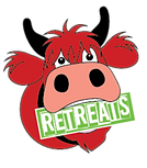 Unmuted highland cow logo