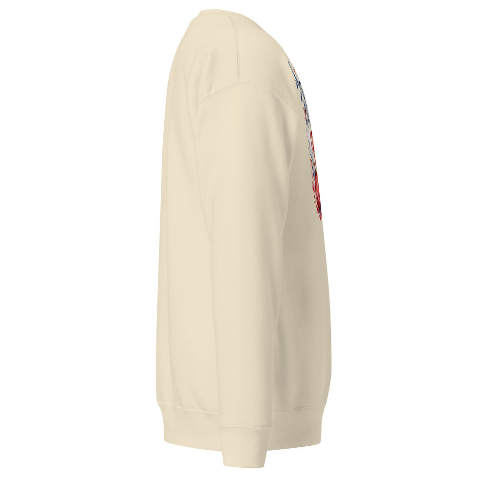 Thumbnail: Faith Over Fright Halloween Women's Premium Sweatshirt