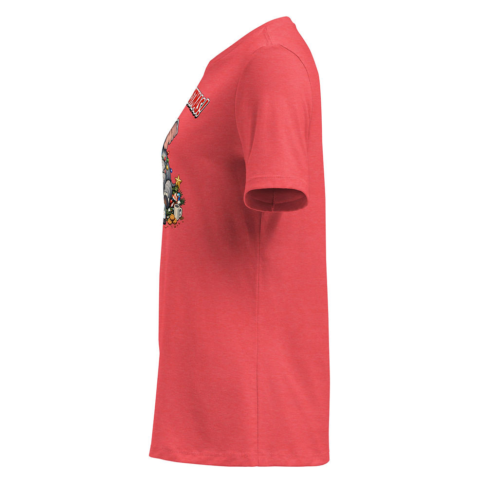 Thumbnail: Christmas Collection-Elephant-Women's Relaxed T-Shirt