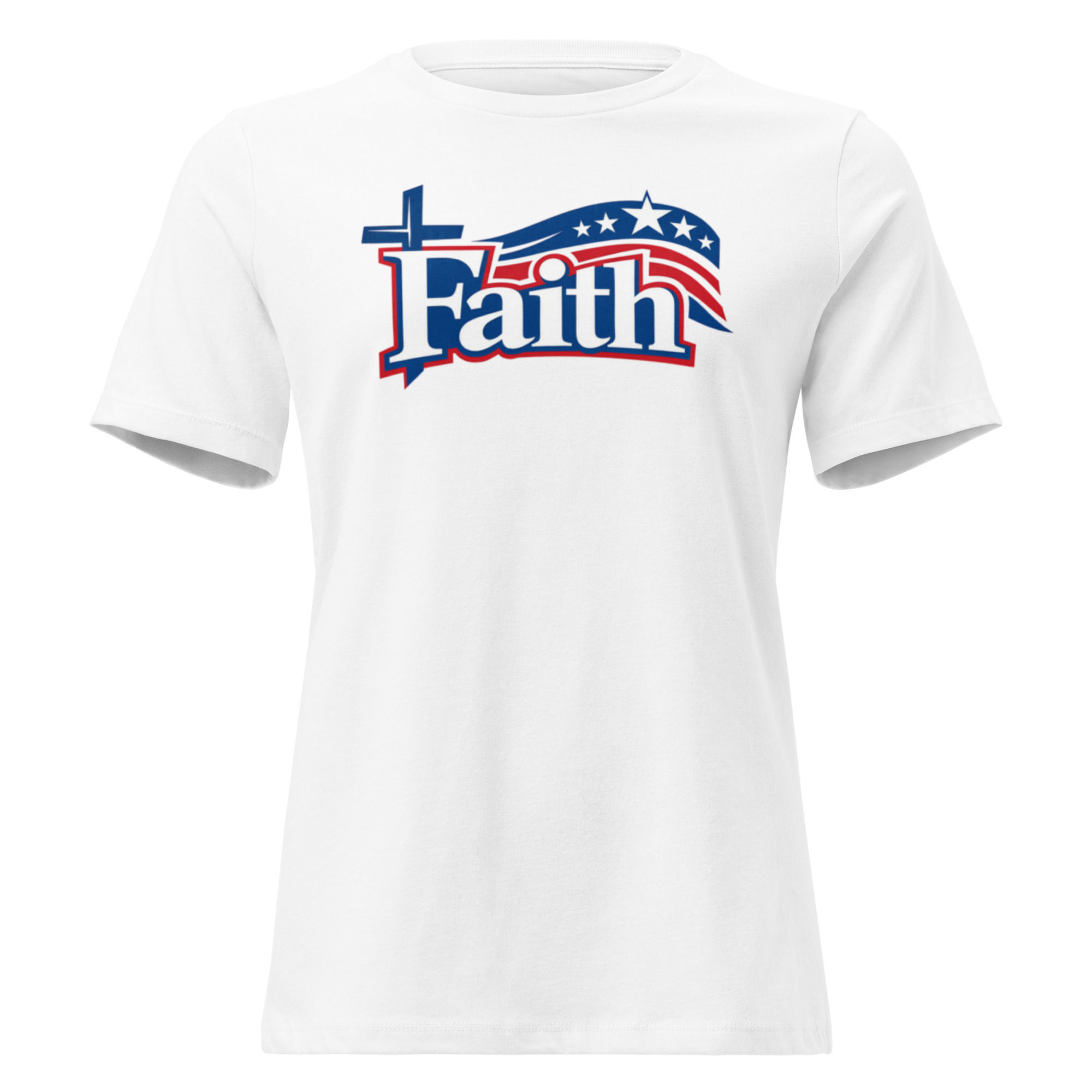Freedom Collection-Faith-Women's Relaxed T-Shirt