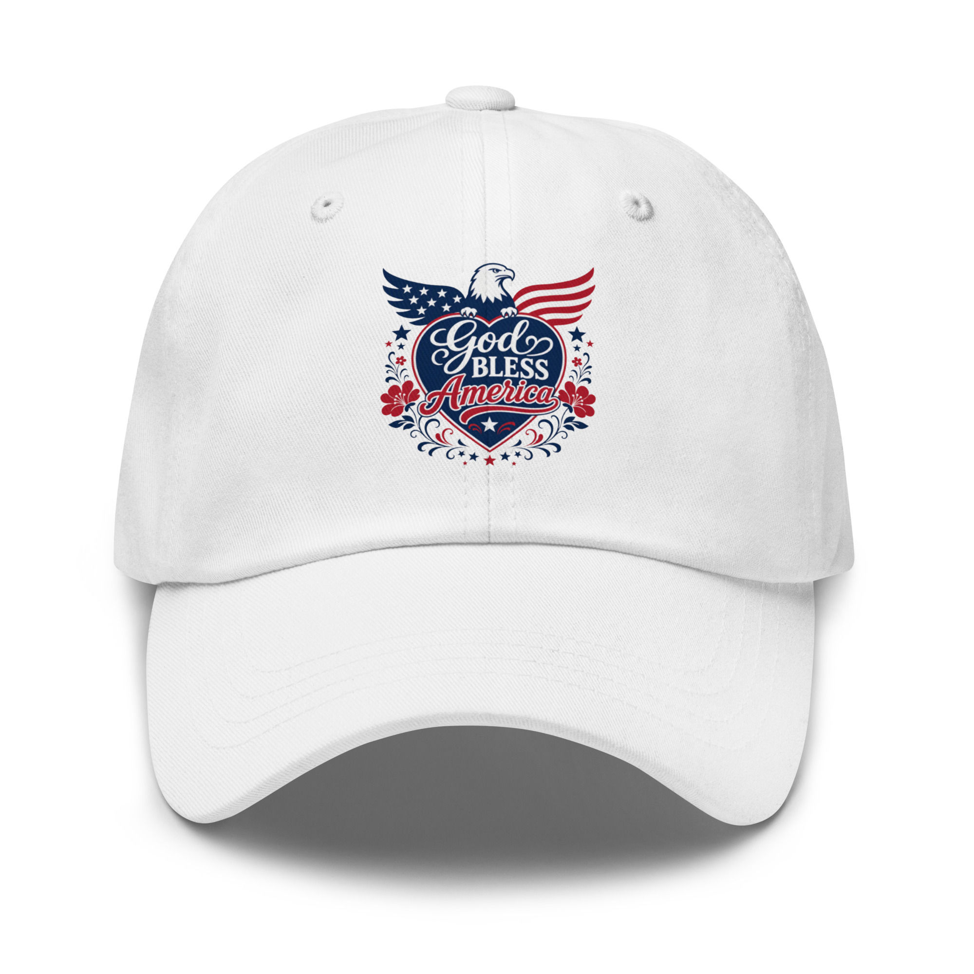 God Bless America Classic Dad Hat | Faith & Freedom Collection