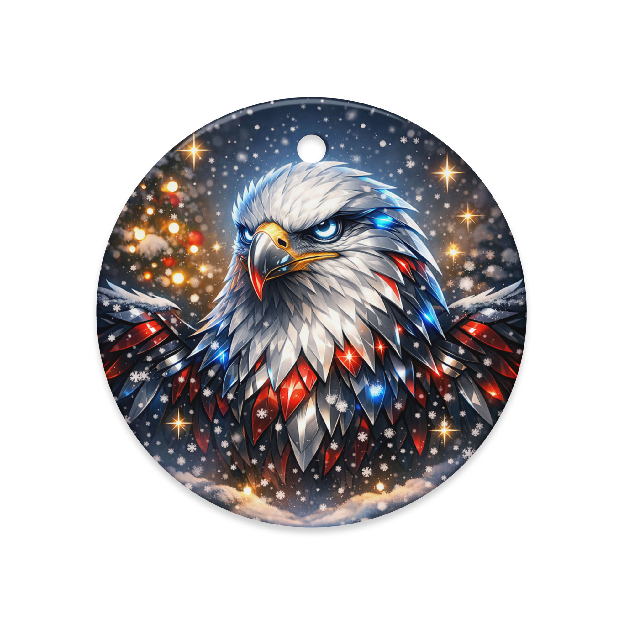 Freedom Collection-Freedom Eagle-Double-sided ceramic ornaments