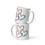 Thumbnail: Valentines Collection-Faith, Hope, Love-White glossy mug