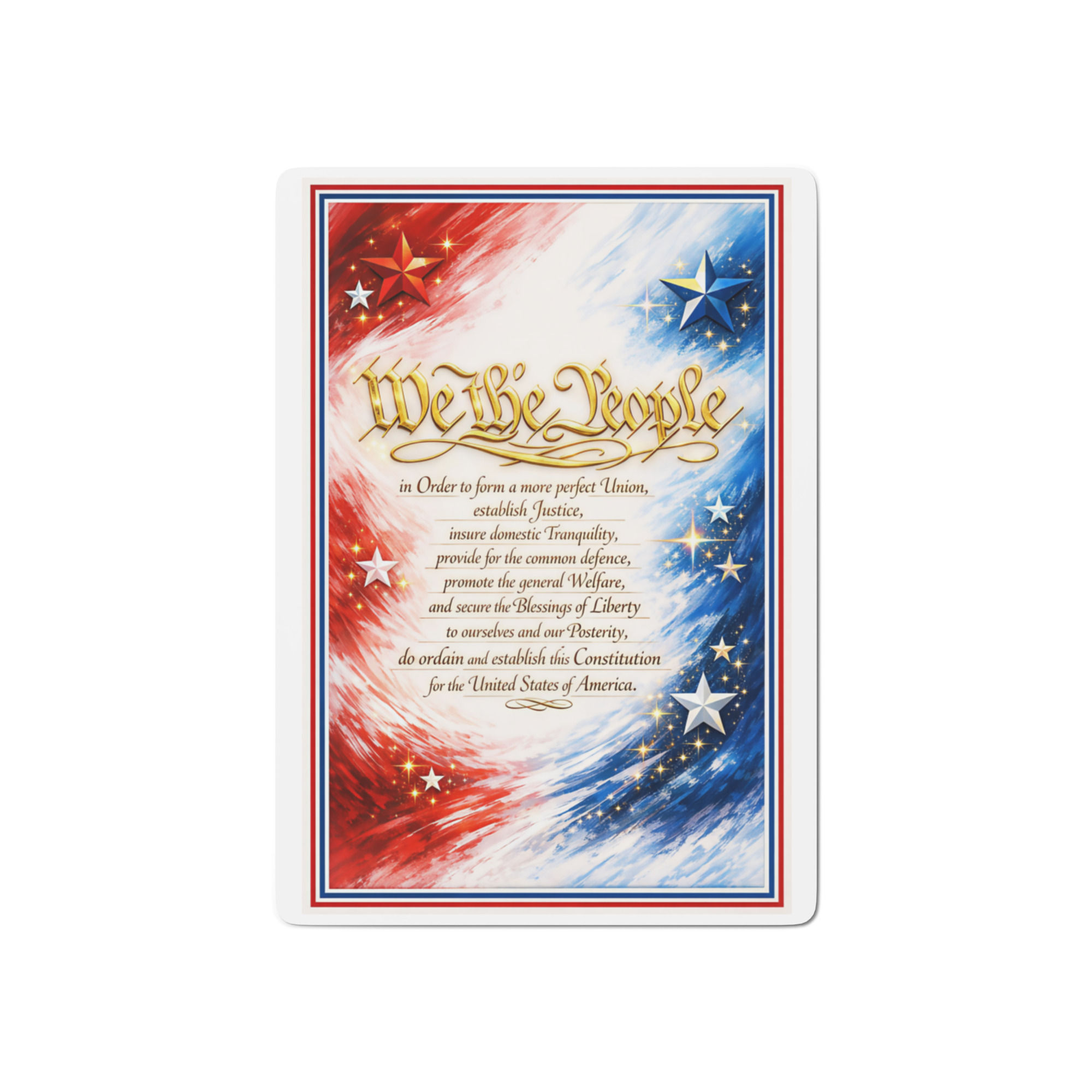 Freedom Collection-We The People-Poker playing cards