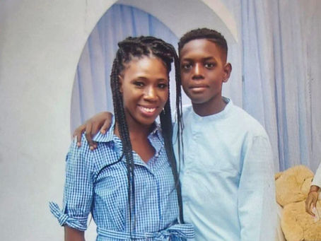 Aminatu Noah and her son Elyjah Chandler