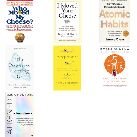 Different self help books