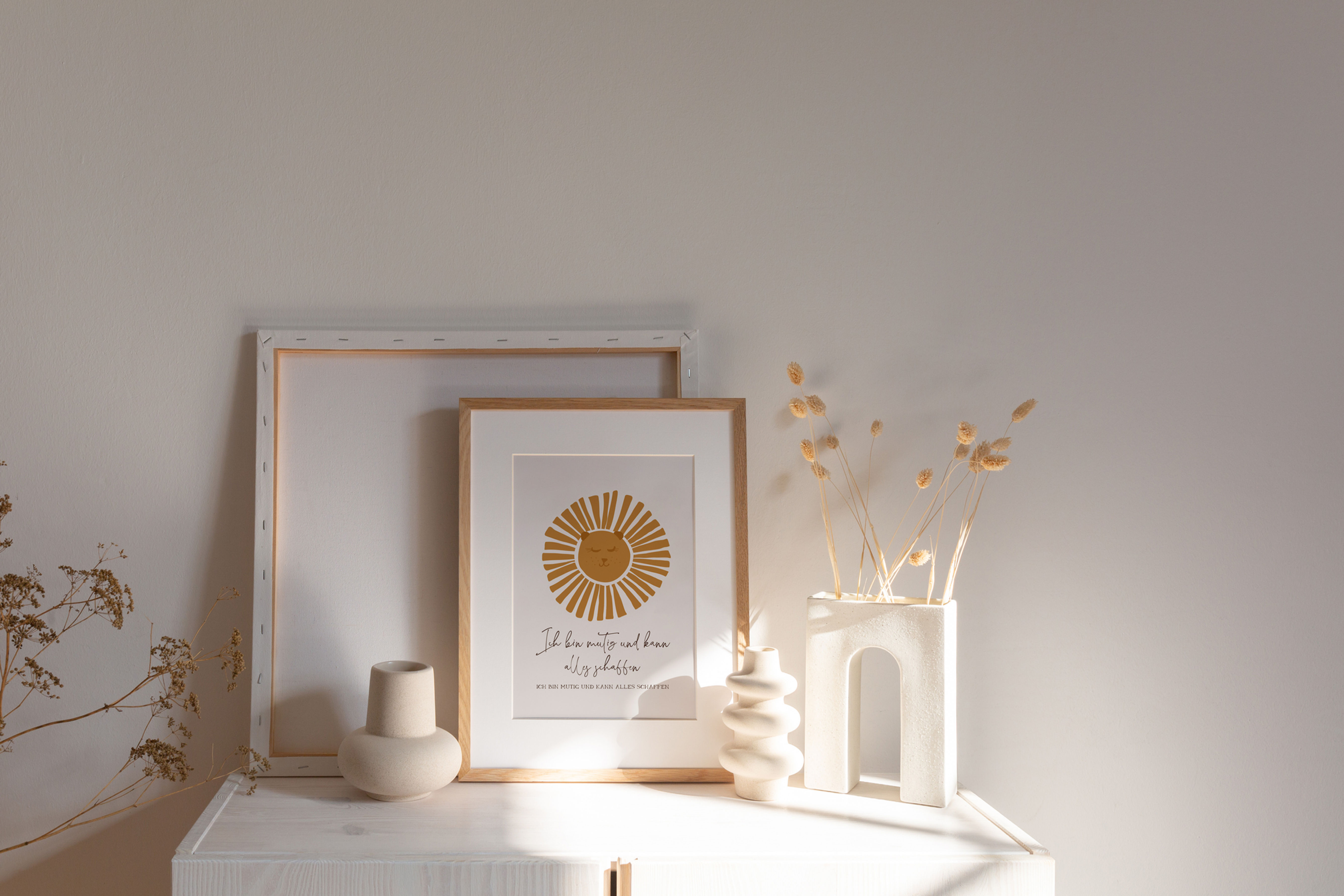 Postkarte "Ich bin mutig"