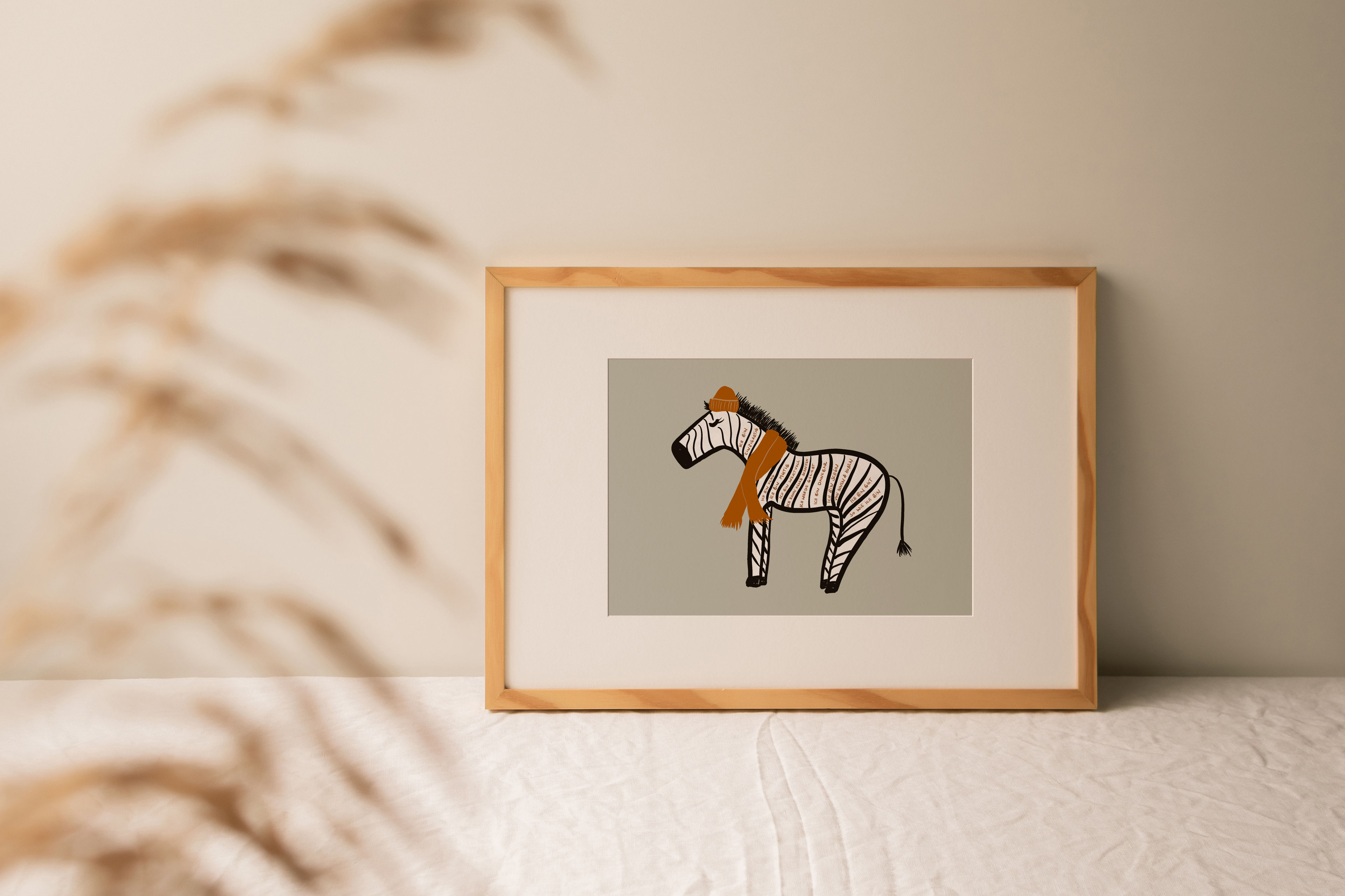 Fine Art Print Affirmationen "Frieda Wintermood"