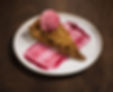 wVegan crumbled Apple Bar with Raspberry Sorbet .jpg