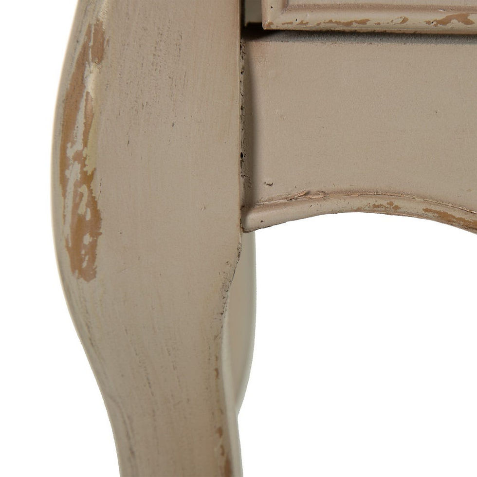 Miniatura: MESITA CREMA MADERA DE ABETO DORMITORIO 54,50 X 42,50 X 67 C  Ref.  600276