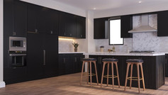 3D Rendering Services | 3D Rendering Services | 3D Architectural Rendering Interior Kitchen Space with dialogue3d.com