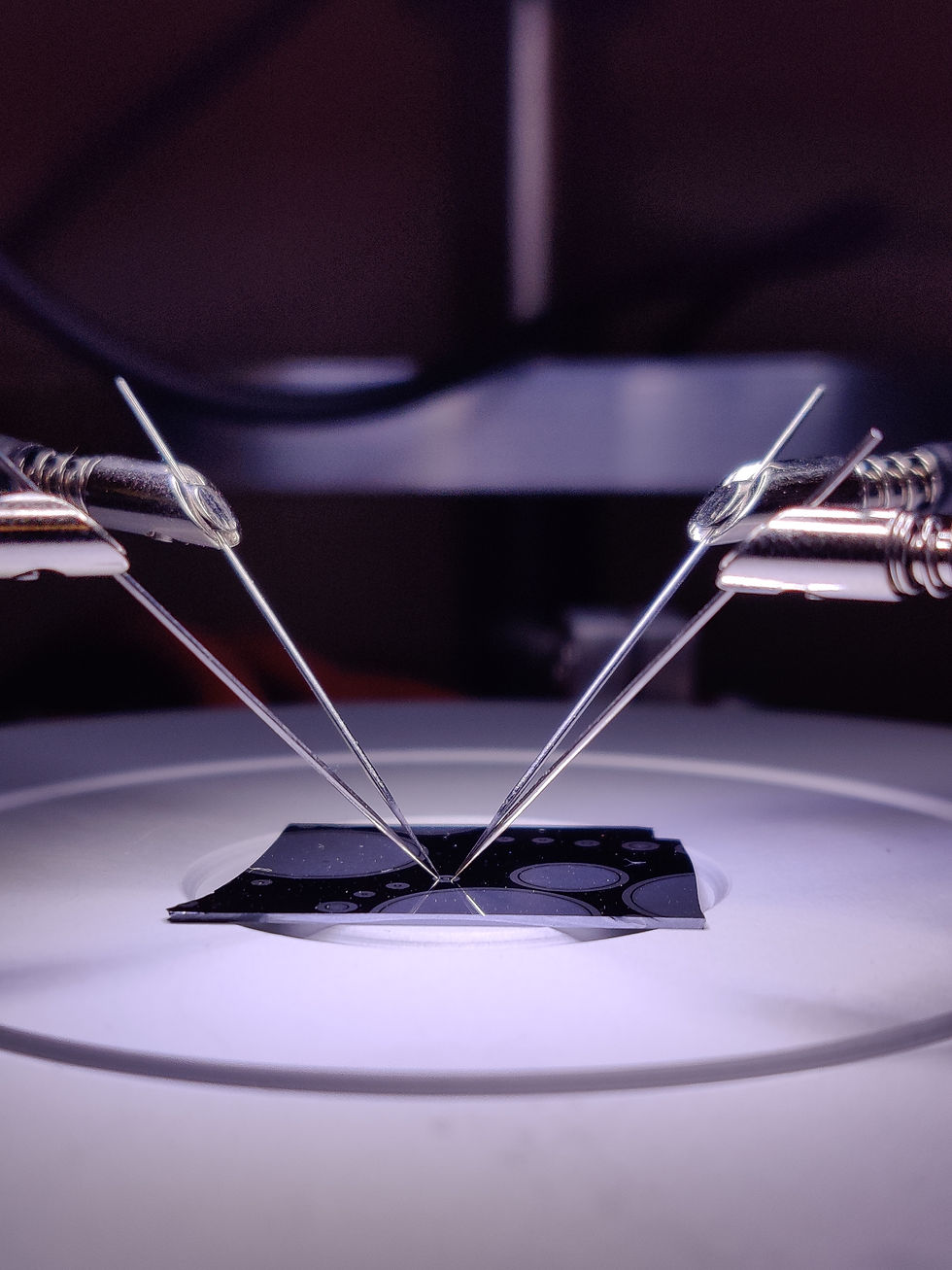 Probes on a device
