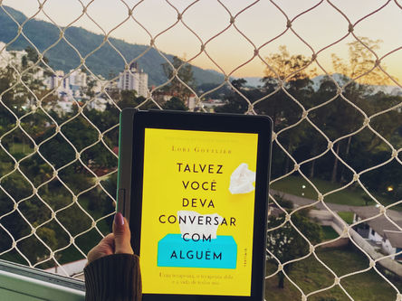 Dica de Livro #01: "Talvez você deva conversar com alguém"
