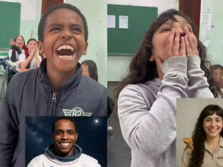 Professora usa IA para mostrar aos alunos como serão no futuro