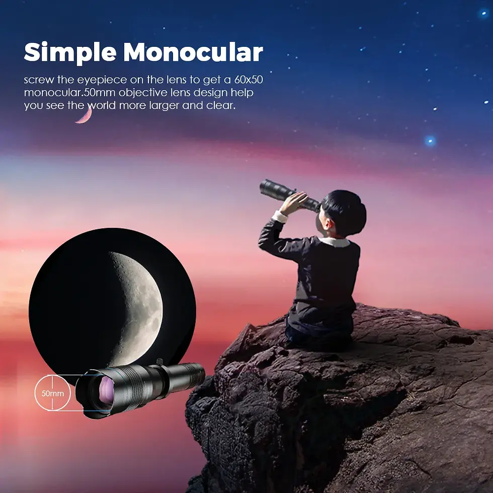 Küçük resim: APEXEL HD 36X Phone Lens Camera Telephoto Zoom Monocular