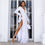 Thumbnail: Adrina Side Split White Dress