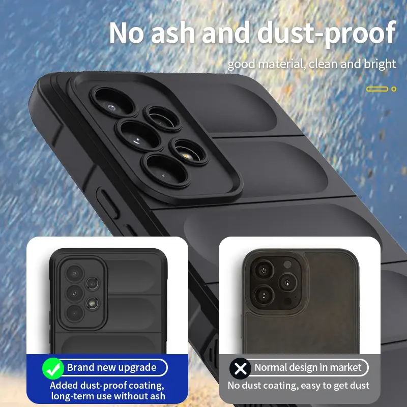 Miniatyrbilde: Shockproof Case for Samsung A13 A23 A33 A53 A73 Liquid Silicone