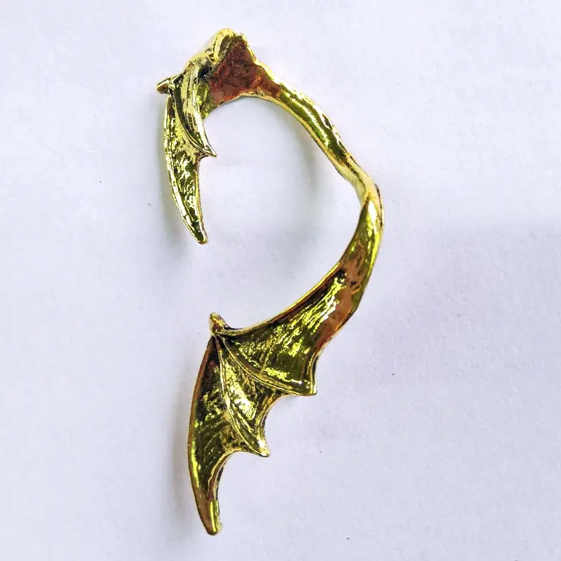 Thumbnail: Fourth Wing Game Of Thrones Bat Boys ACOTAR Inspired Dragon Ear Cuff Earrings