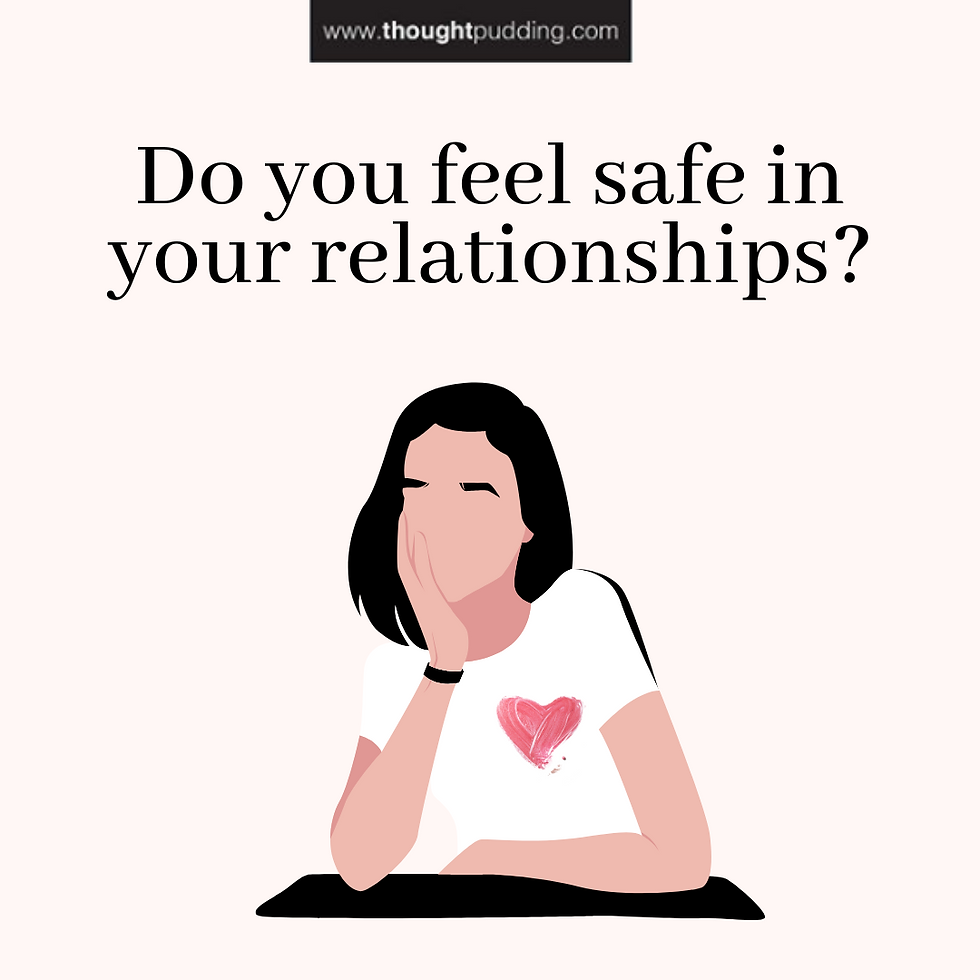 Do you feel safe in your relationship?