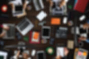 marketing tools on a table