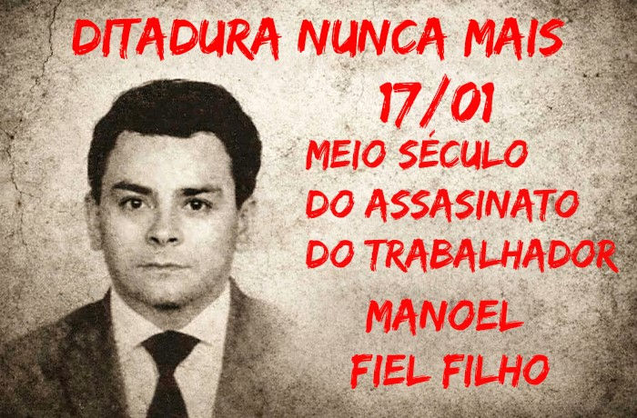 Morte de Manoel Fiel Filho escancarou a tortura nos quartéis do regime militar