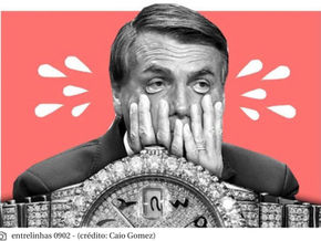 Rolex cravejado de brilhantes pôs tudo a perder