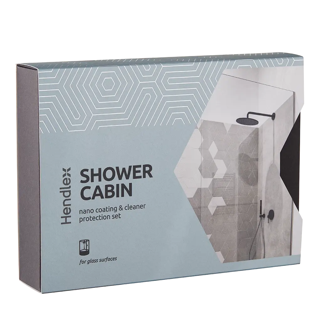 HENDLEX Shower Cabin Protection Set – Nano ochrana sprchového koutu (na vodní bá