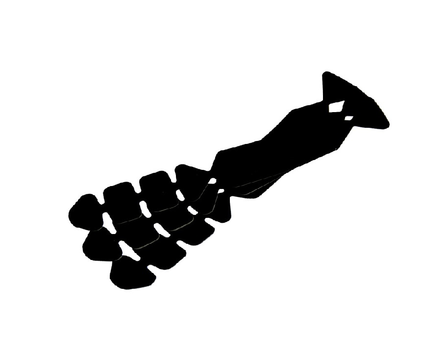 ERGONOMIC SQUEEGEE EDGE PROTECTOR 30°, FELT- 217 (217 x 33mm, 3 pcs in pack)