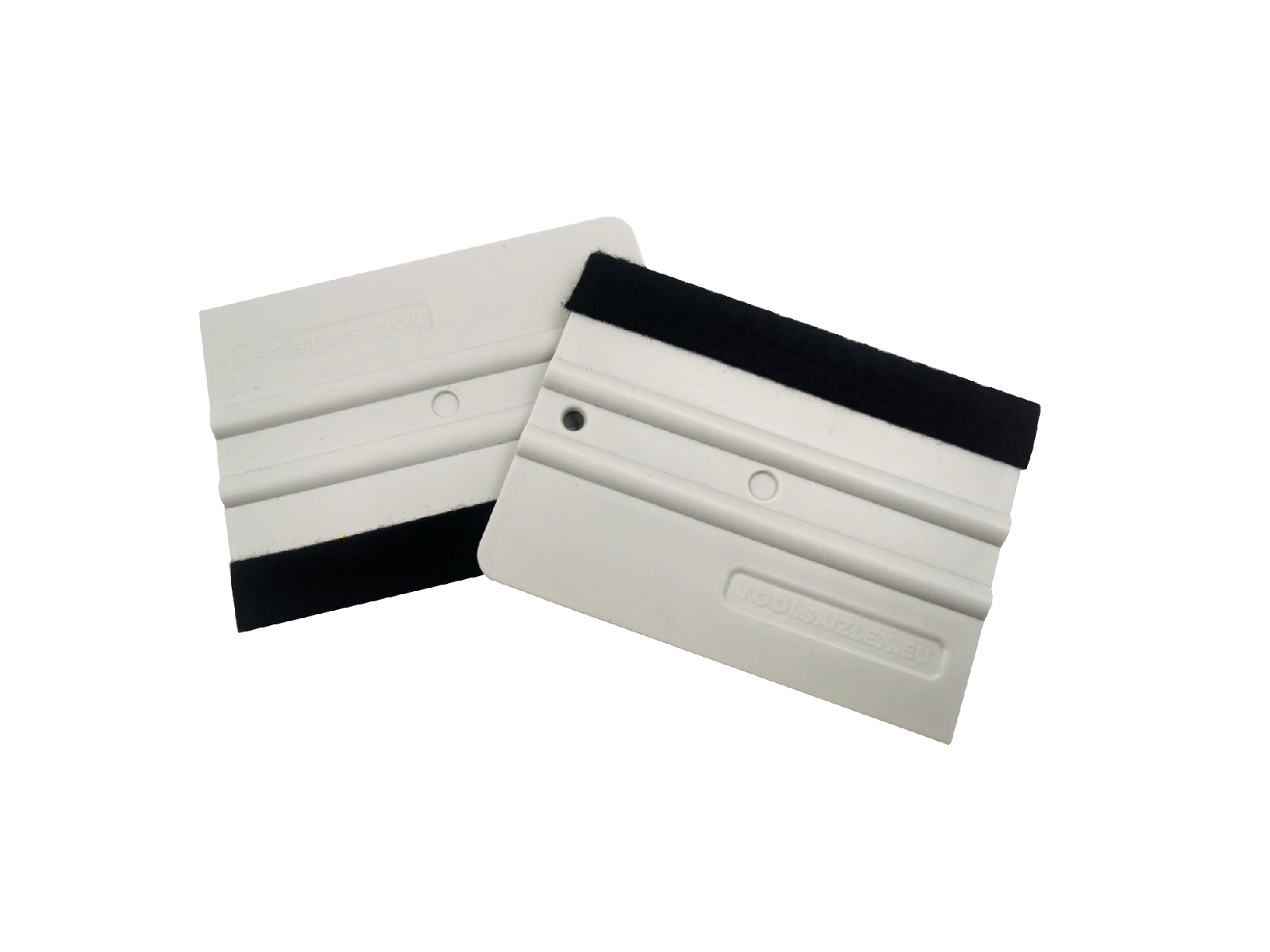 UZLEX INDUSTRIAL GREY HARD S – tvrdá stěrka s filcovým návlekem pro PPF a vinyl