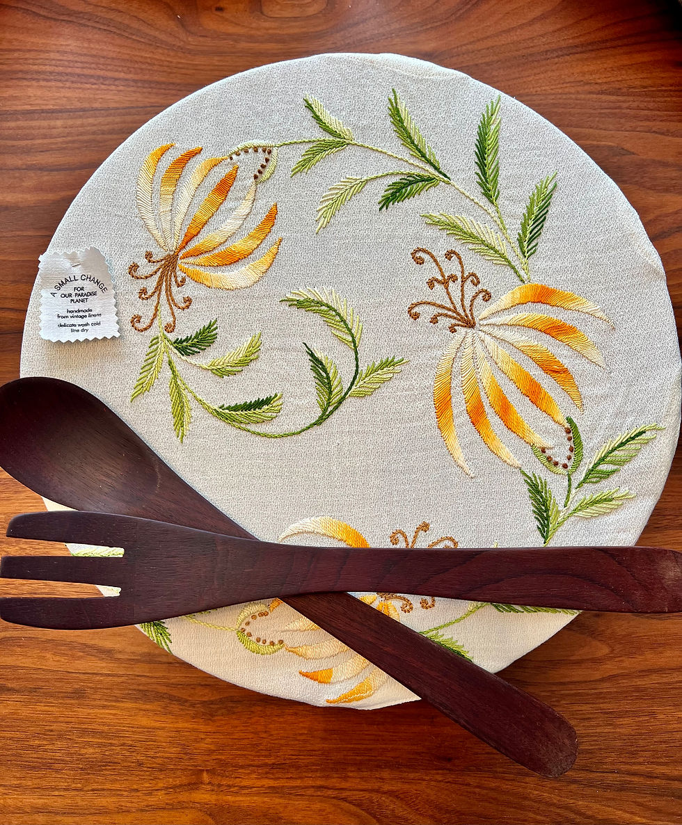 Tropical Salad Bowl Cover