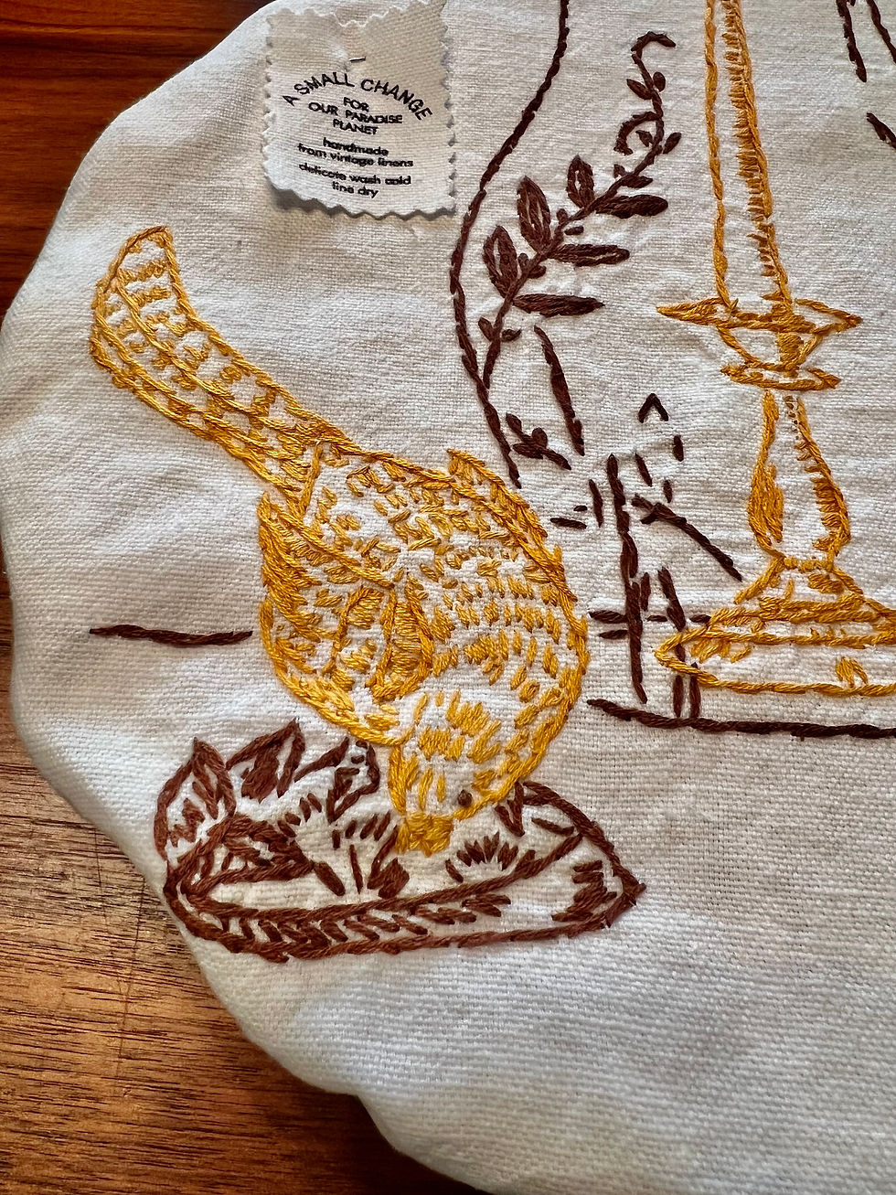 Thumbnail: Yellow Warbler Pie and Bowl Covers