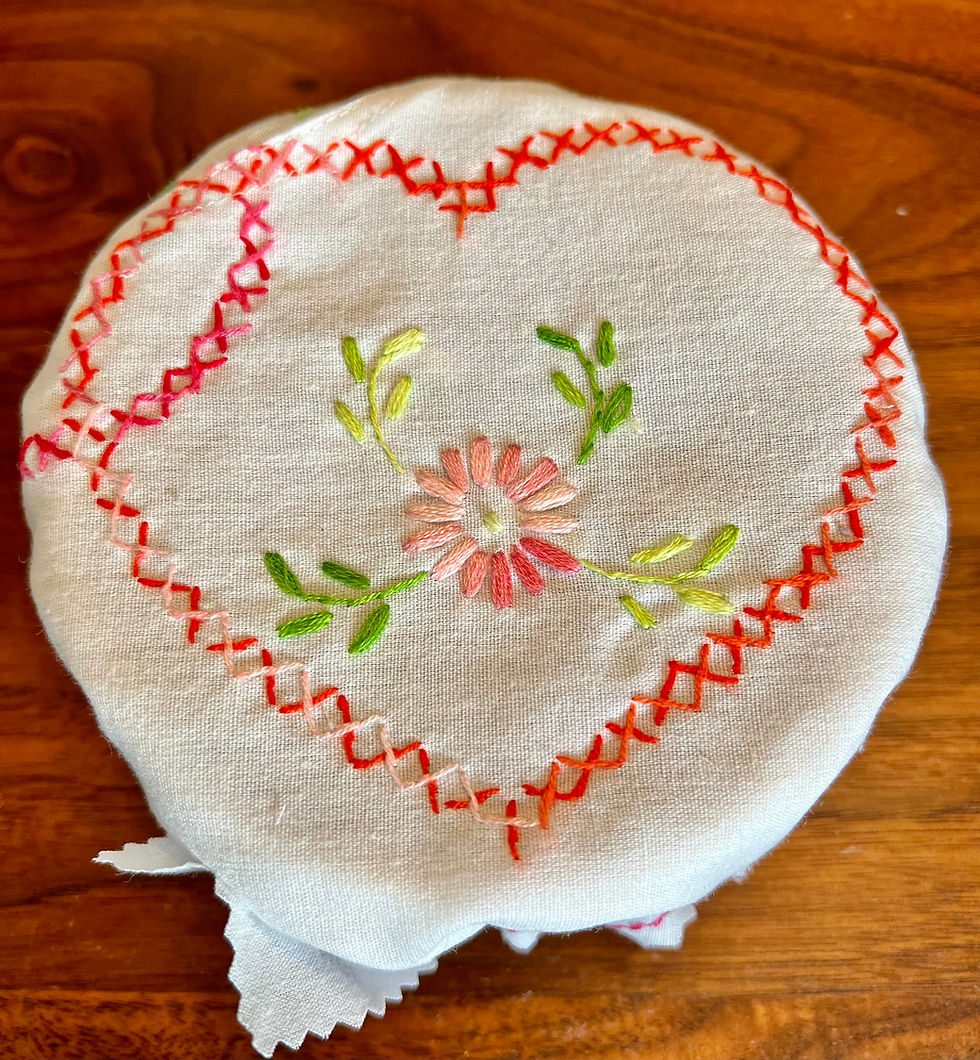 Thumbnail: Sweethearts and Strawberries Pie and Bowl Covers