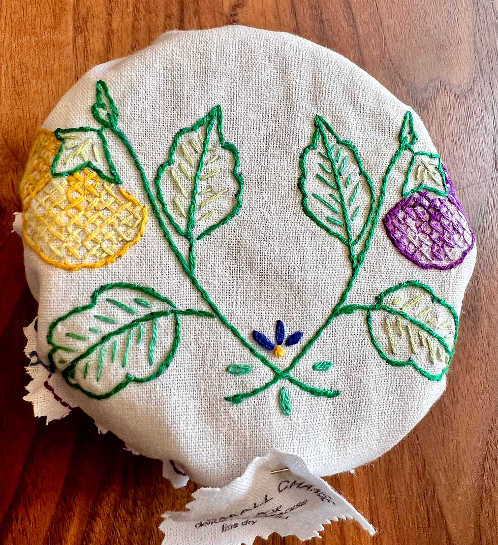 Thumbnail: Pansy Mix Pie and Bowl Covers
