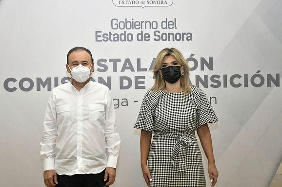 Inician periodo de transición Claudia Pavlovich y Alfonso Durazo