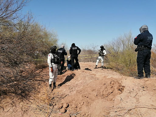 Localizan fosas con restos calcinados en Ortiz, municipio de Guaymas