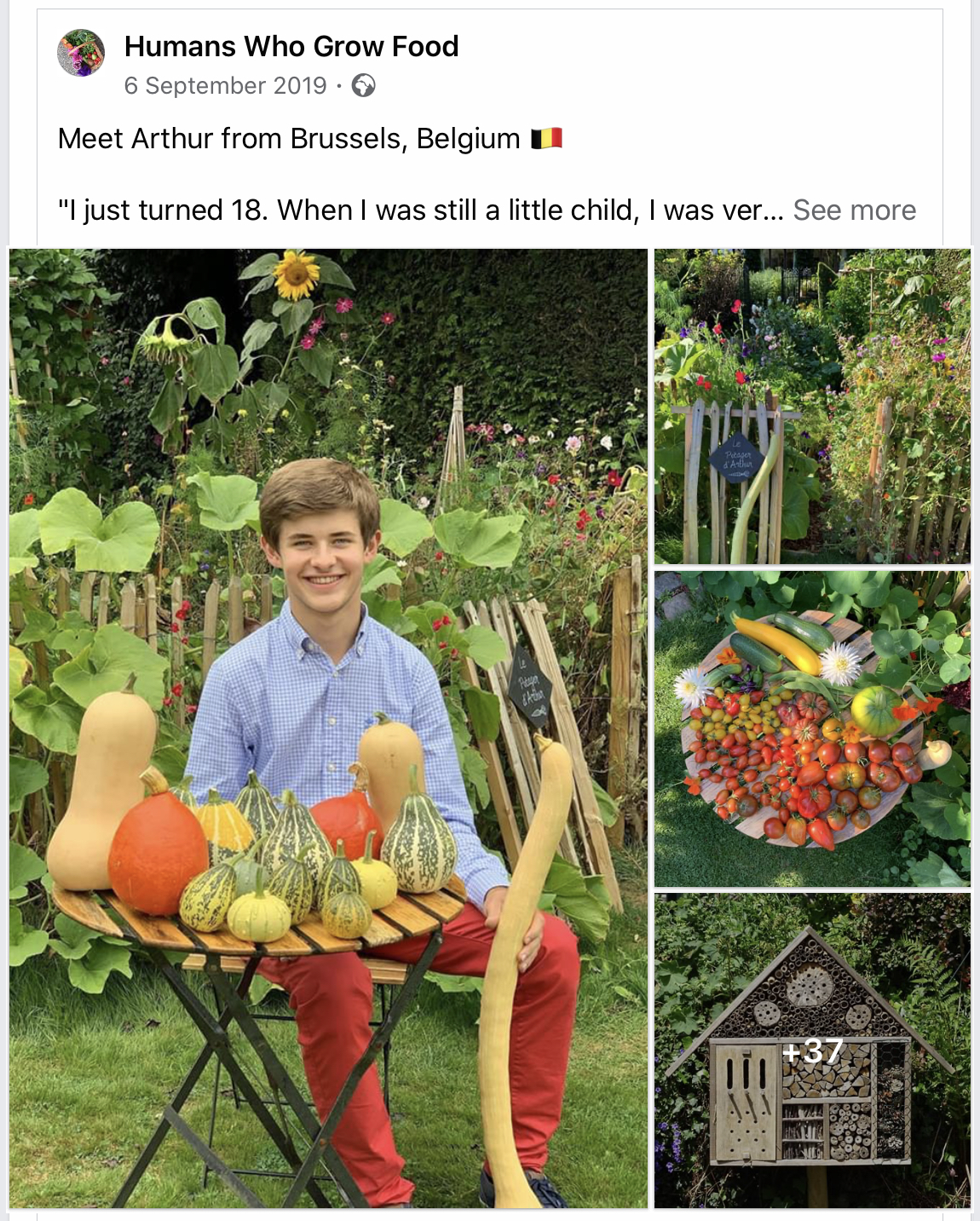 Humans Who Grow Food