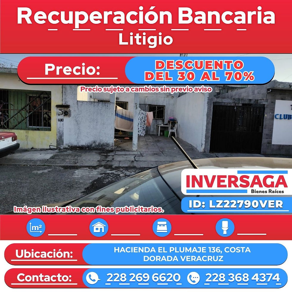 HAC. EL PLUMAJE 136, COSTA DORADA