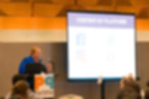 alyssa curran presenting at P2P forum
