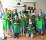 atelier kokedama, Bordeaux. Activité ludique