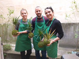 Plantapolis Bordeaux - ateliers de création et fabrication de kokedamas, tuto kokedama, ateliers enfants